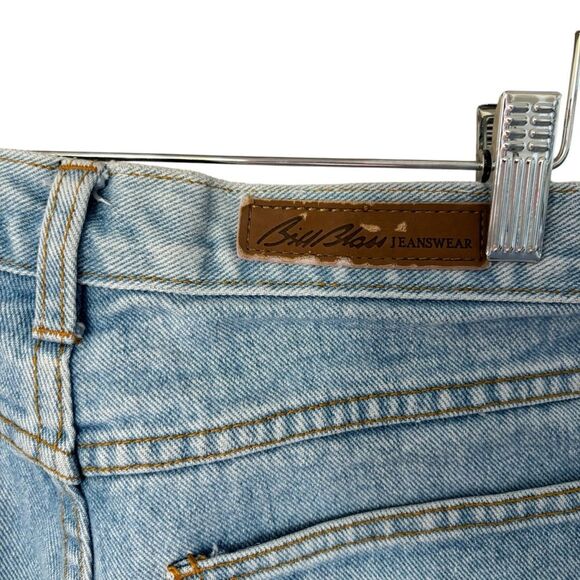 Bill Blass Women’s Vintage High Rise Easy Fit Light Wash Mom Jeans Sz 14 - Picture 7 of 10